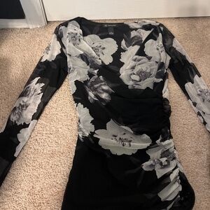 INC international concepts floral blouse